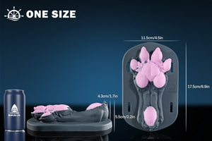 Swisok Paw Pleaser grinder sex toy for gay puppy play. I moan every time I slide into this soft, warm paw, feeling the squishy pads and teasing tongue milk me during intense grinding pup play.