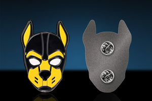 Swisok Pup and Furry badge set featuring three character badges