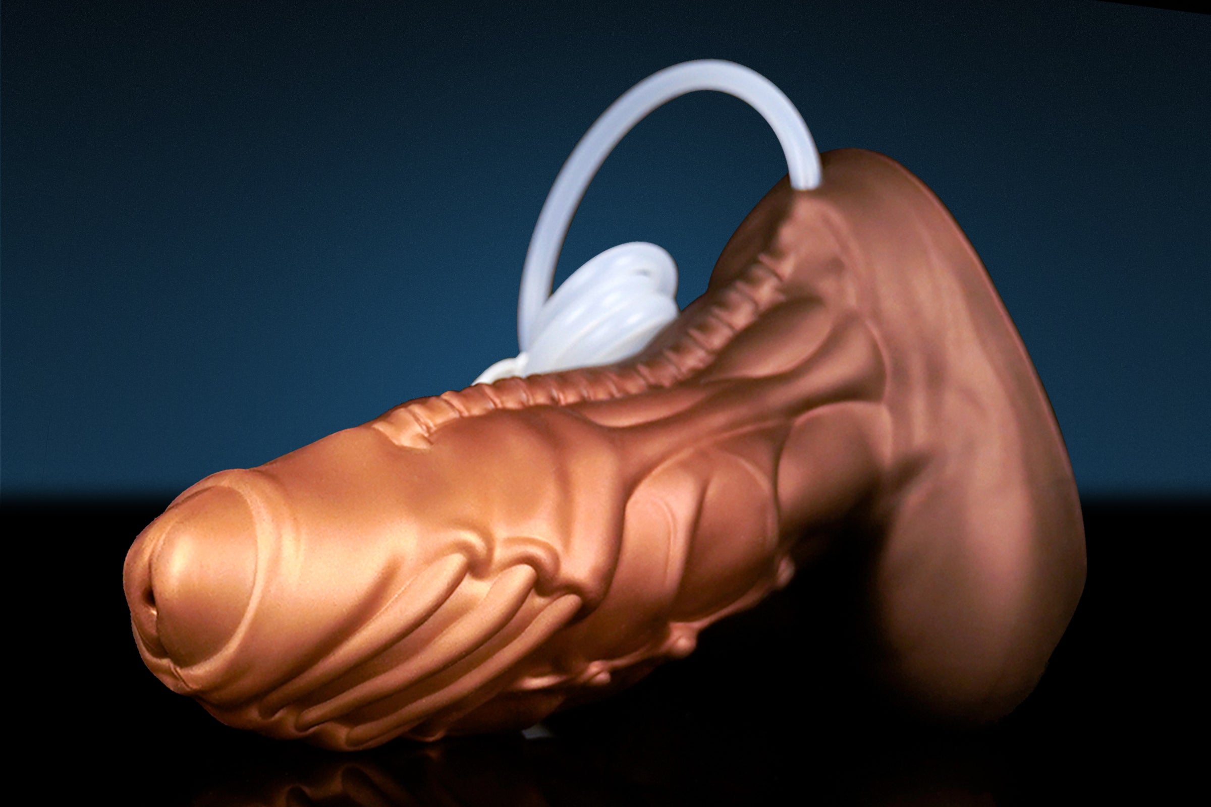 Morgon with Cum Tube