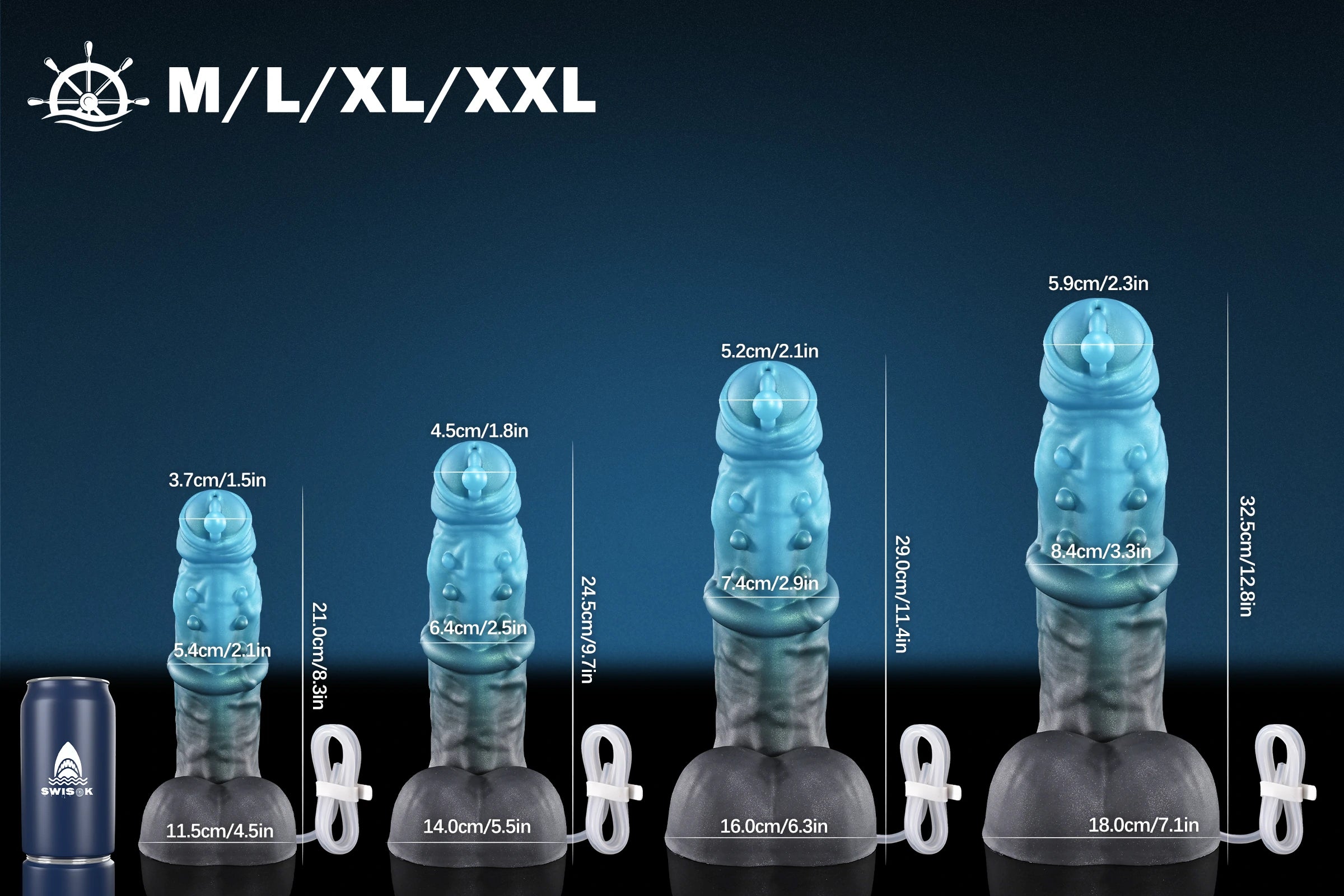 Swisok Prince ejaculating fantasy dildo – monster knot toy for furry pup play, I experience the explosive release filling me completely, glowing cyan pulses sending shivers through subspace
