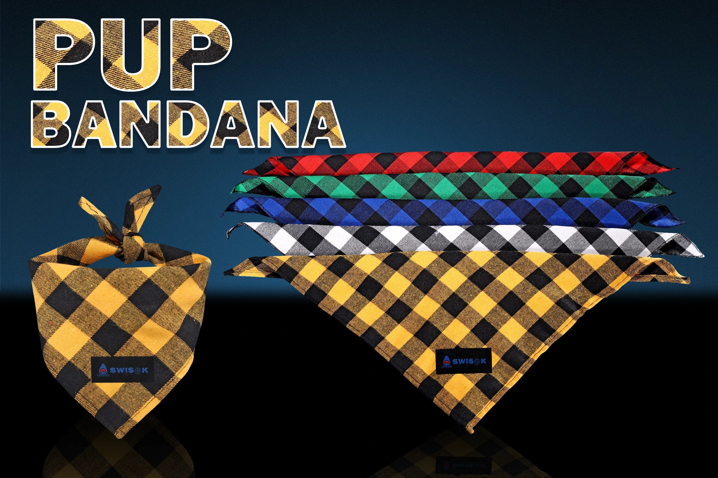 Swisok Pup Bandana – soft and stylish merch designed for puppy play. Perfect for daily wear, photoshoots, or adding the final touch to your pup headspace. Comfortable, cute, and proudly showing your pup pride.