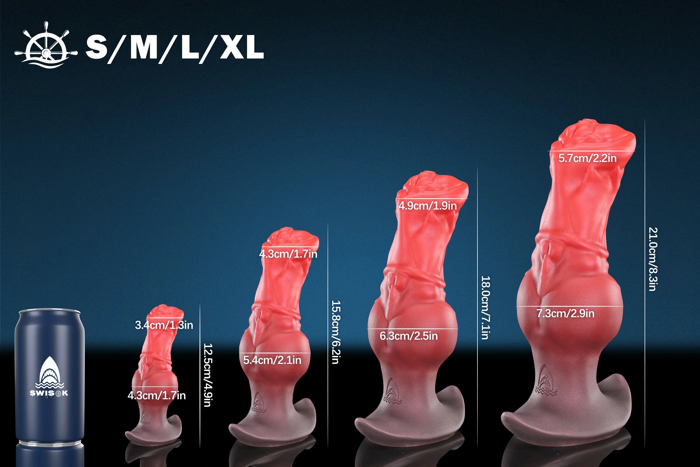 Teasing and rubbing the Magga Plug against me, imagining how good that big knot will feel when I slowly push it in