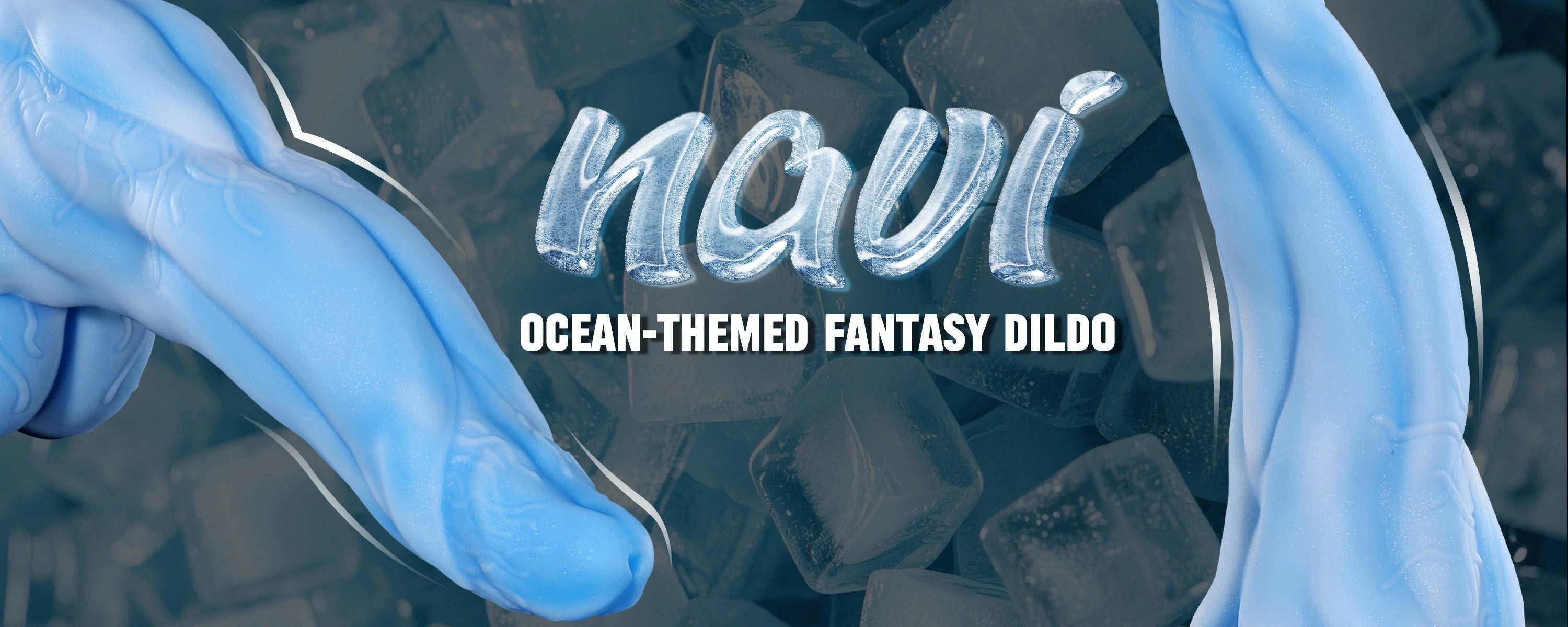 Running my hands over the beautiful new Swisok Navi fantasy dildo, feeling its smooth oceanic curves and getting so excited for this deep ocean fantasy experience
