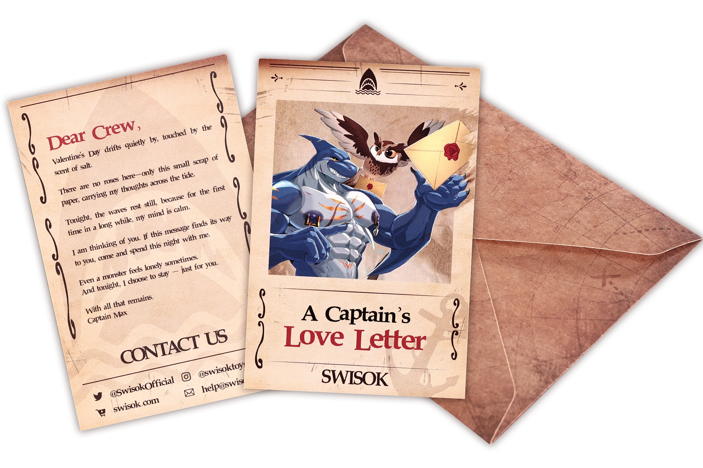 swisok valentines day merchandise love letter